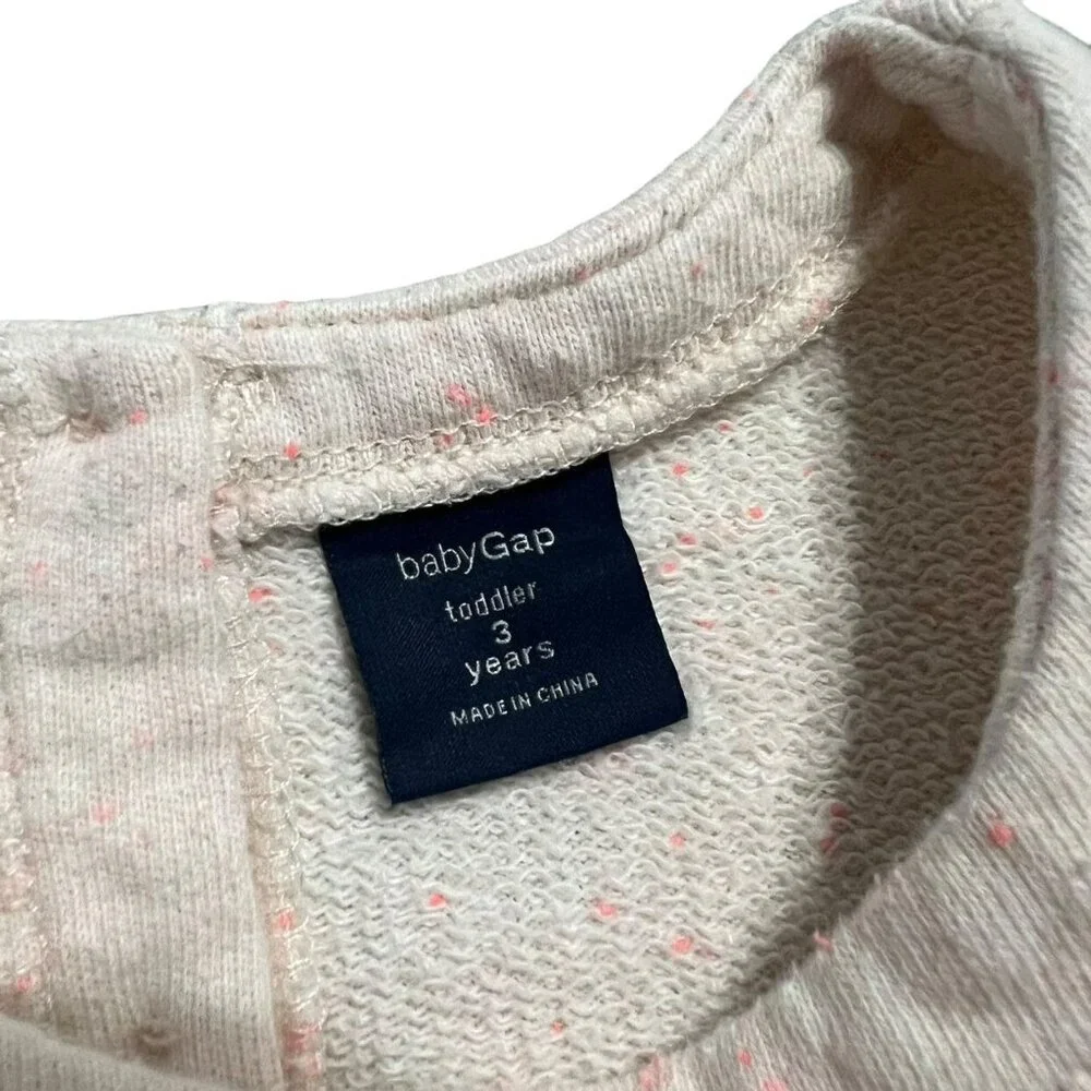 Baby Gap 3Y Neon Pink Confetti Tulle Dress